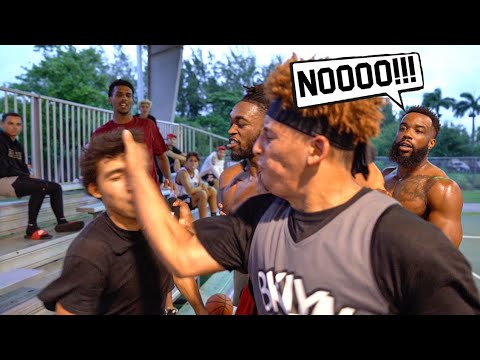 We Got In A FIGHT With Cash Nasty & Friga! 5v5 Basketball At The Park!