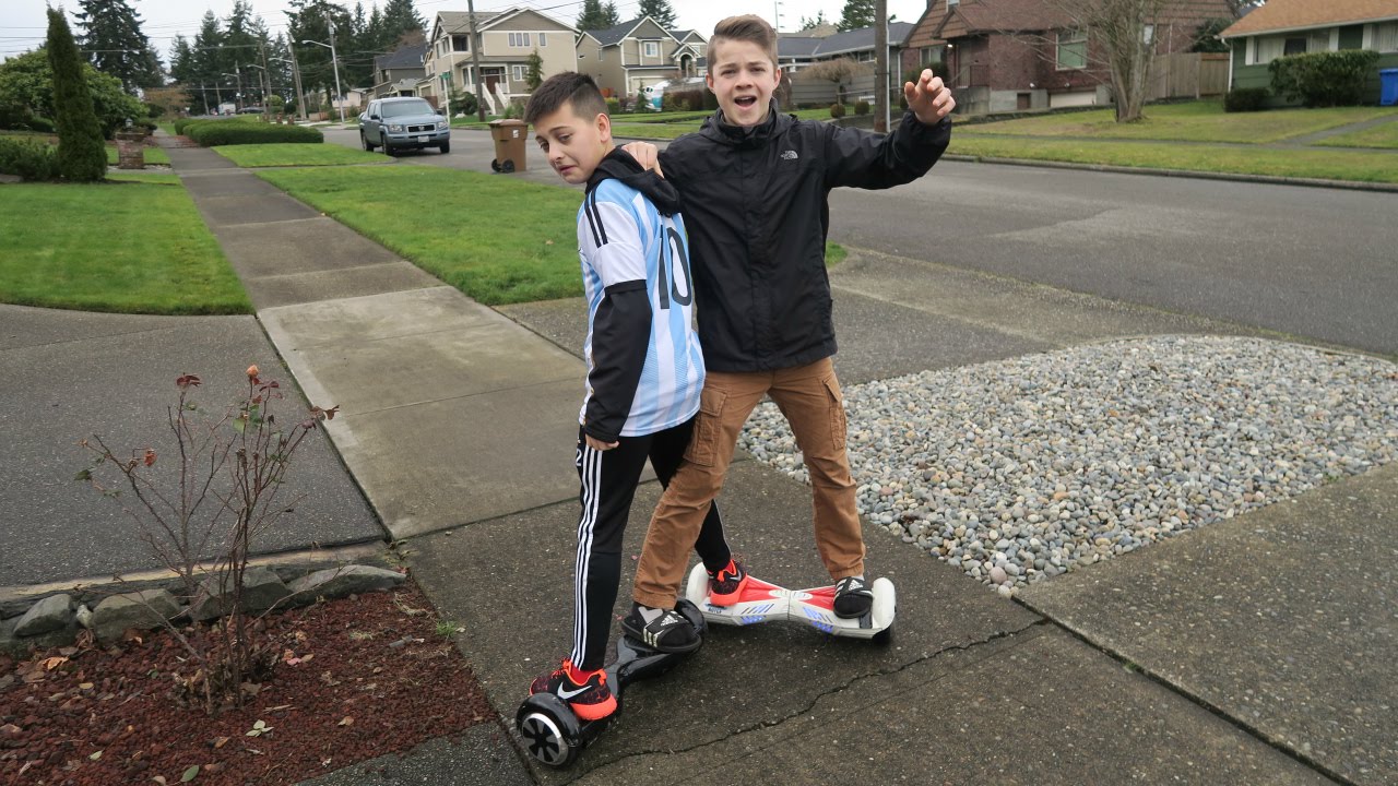 FUNNY HOVERBOARD CHALLENGE!!
