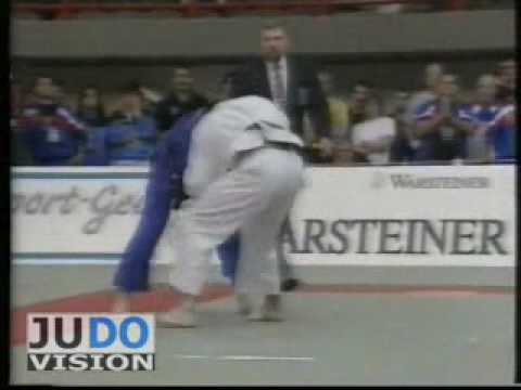 JUDO 1993 European Championships: Diego Brambilla (ITA) - Patrick Rosso (FRA)