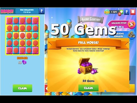 50 Gems Bingo Complete-Dragon Mania Legends | Origin of Light Element Ancient Event  | DML