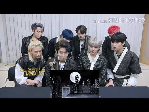 STRAY KIDS Reaction to... EVERGLOW - LA DI DA!💜  //Fanmade//