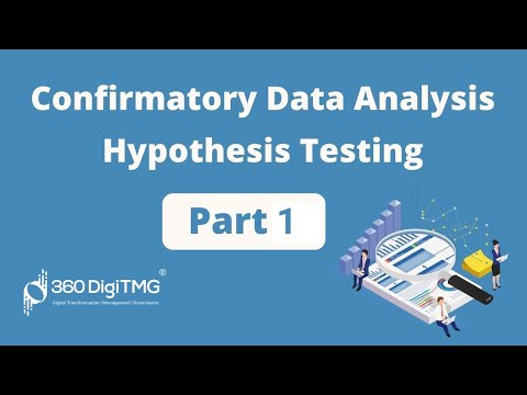 Confirmatory Data Analysis | Hypothesis Testing | Sample T Test | One Way Anova | part 1