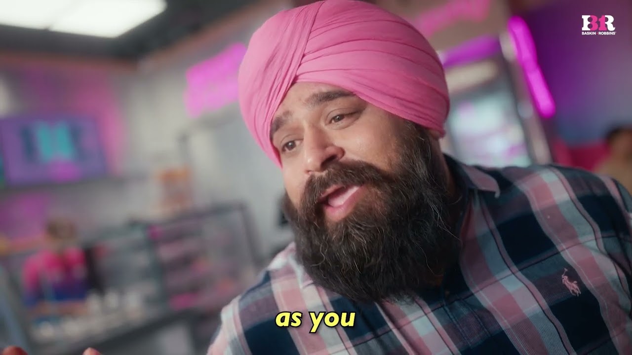 Baskin Robbins campaign. 