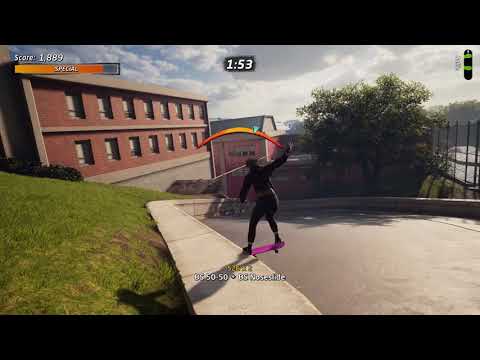 Tony Hawk's Pro Skater 1+2 - How To Get The V In School