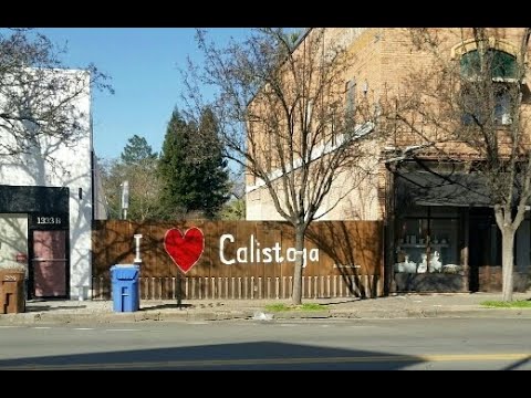 Calistoga - a walking tour of the town and its outskirts