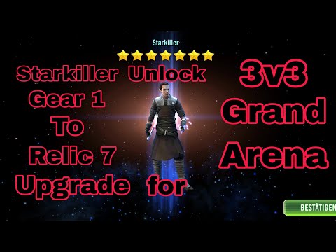 Starkiller Unlock + Relic 7 upgrade - 3v3 preparations