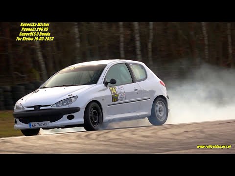 Kokoszka Michał - Peugeot 206 XS - SuperOES 3 Runda Tor Kielce 18-03-2023