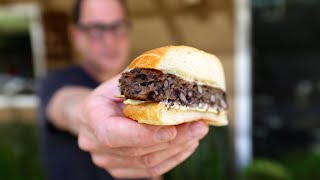 Best Black Bean Burger  | SAM THE COOKING GUY