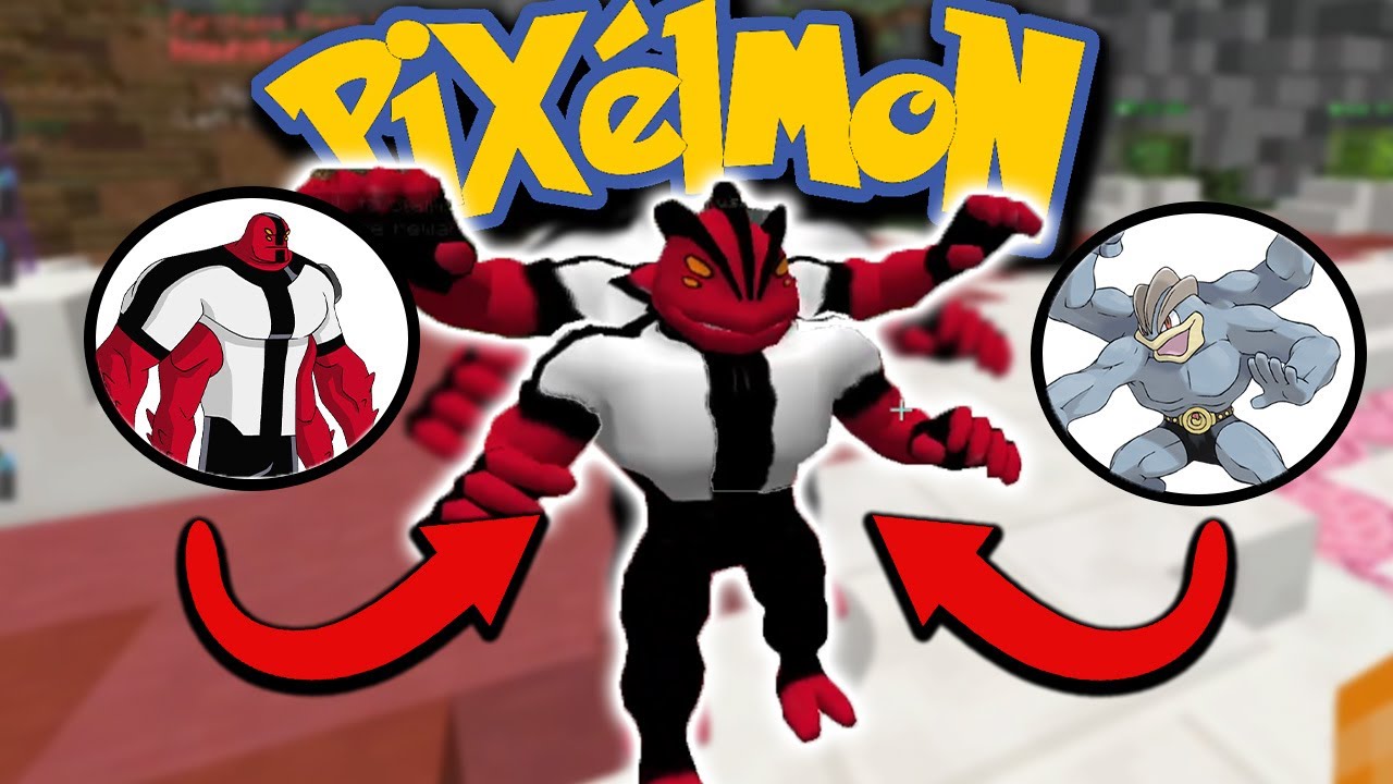 Pokémon with Ben 10 Alien Skins (Minecraft Pixelmon)