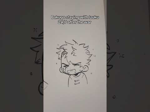 Clingy after the war #mha #mhacommunity #art #bnha #bkdk #animatic #dkbk #deku #anime #izuku #bakugo