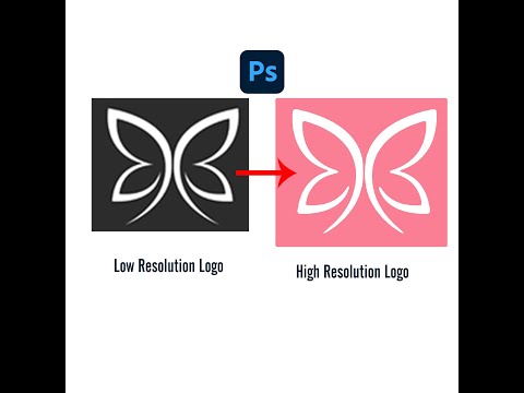 How to Convert a Low Resolution Logo into a High Resolution Graphic in Photoshop