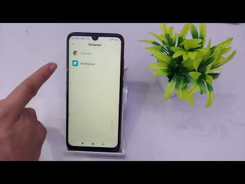 Default app settings in mi | how to set default app in redmi note 7s,7,7 pro | Delete Default App