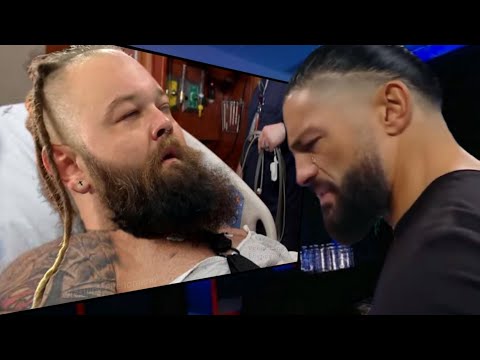 Roman Reigns Crying After Bray Wyatt Death & Emotional Tribute WWE Smackdown 2023