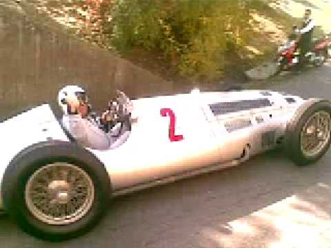 Jochen Maas Silver-Arrow Mercedes Nürburgring