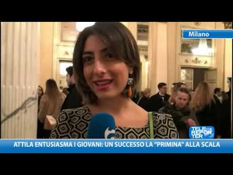 Attila thrills young people, a success for the "first" at La Scala