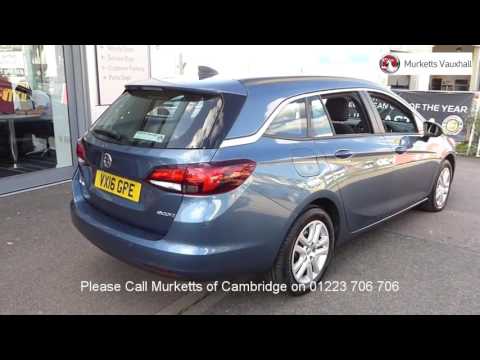 VX16GPE Vauxhall Astra Diesel Sports Tourer Tech Line 1.6l MURKETTS CAMBRIDGE