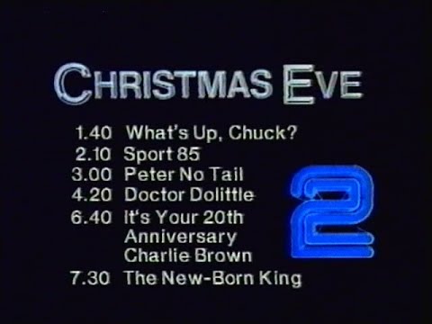 BBC2 Christmas Eve Start-up 1985