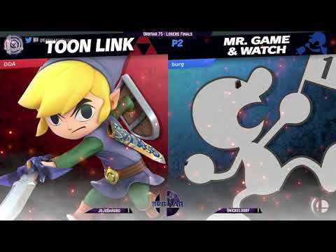 JojoDaHobo (Toon Link) vs. Snickeldorf (Game & Watch) - Orbitar 75 - Losers Finals
