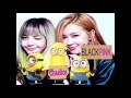 BLACKPINK Lisa Rosé Covering Minions Banana Song