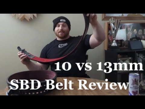 SBD 10MM POWERLIFTING BELT COMPLETE REVIEW & COMPARISON TO 13MM - NEW PRODUCT LAUNCH