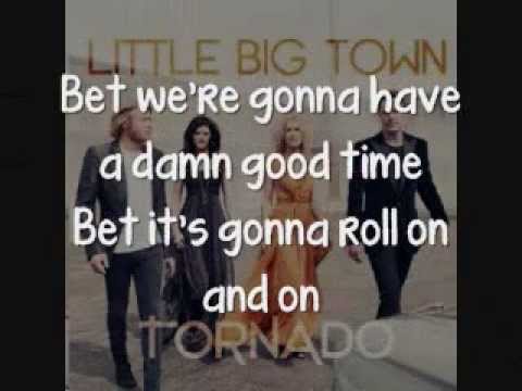 Little Big Town - On Fire Tonight [Lyrics On Screen]