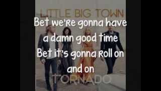 Little Big Town - On Fire Tonight [Lyrics On Screen]