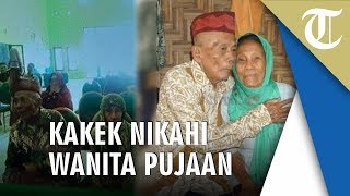 Kakek 92 Tahun Nikahi Wanita Pujaannya yang Berusia 79 Tahun