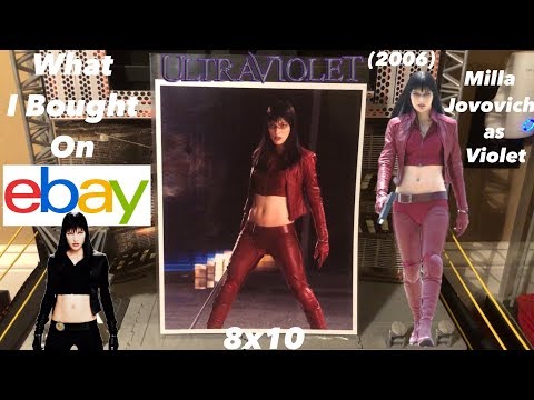 What I Bought On Ebay:Ultraviolet (2006) Violet (Milla Jovovich) 8x10 Photo
