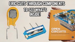 Open Circuits: Eric cuts through electronic components and reveals their hidden inner beauty