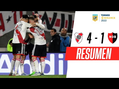 Video: River goleó a Newell´s en el Monumental