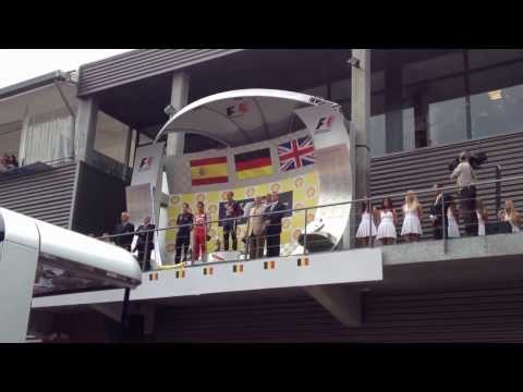 F1 Spa 2013 - Podium