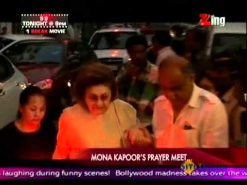Mona Kapoor's Prayer Meet