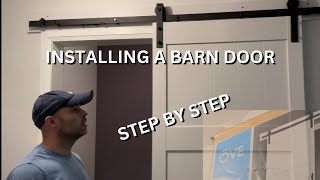 How To Install An OVE Barn Door - Step By Step