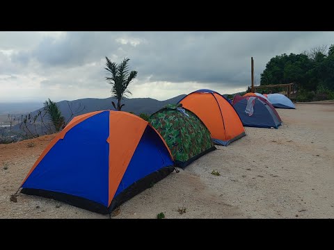 Acampamento de fim de ano no sítio ninho das águias redenção ceará.
