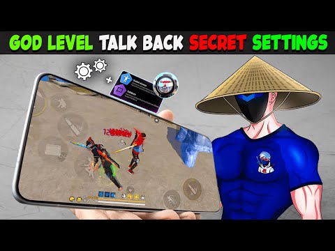 God Level Android Talk Back Settings | Auto Headshot Setting | Free Fire Talk Back Setting | FF MAX