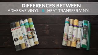 Adhesive Vinyl and Heat Transfer Vinil - When and How to Use It