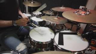 D&#39;Angelo - &quot;Back To the Future (Part I)&quot; drum cover by CVL Drums