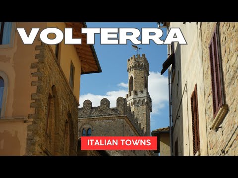 VOLTERRA the ALABASTER town | ITALY Toscana