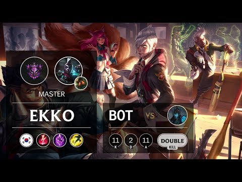 Ekko Bot vs Kalista - KR Master Patch 9.11