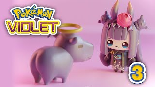 Thumbnail for 【POKEMON VIOLET】 SURELY FIRST GYM TODAY 【#3】 (3:38:48)
