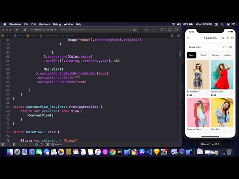 Designing Fashion App UI Using SwiftUI - Fashion App Using SwiftUI - SwiftUI Tutorial