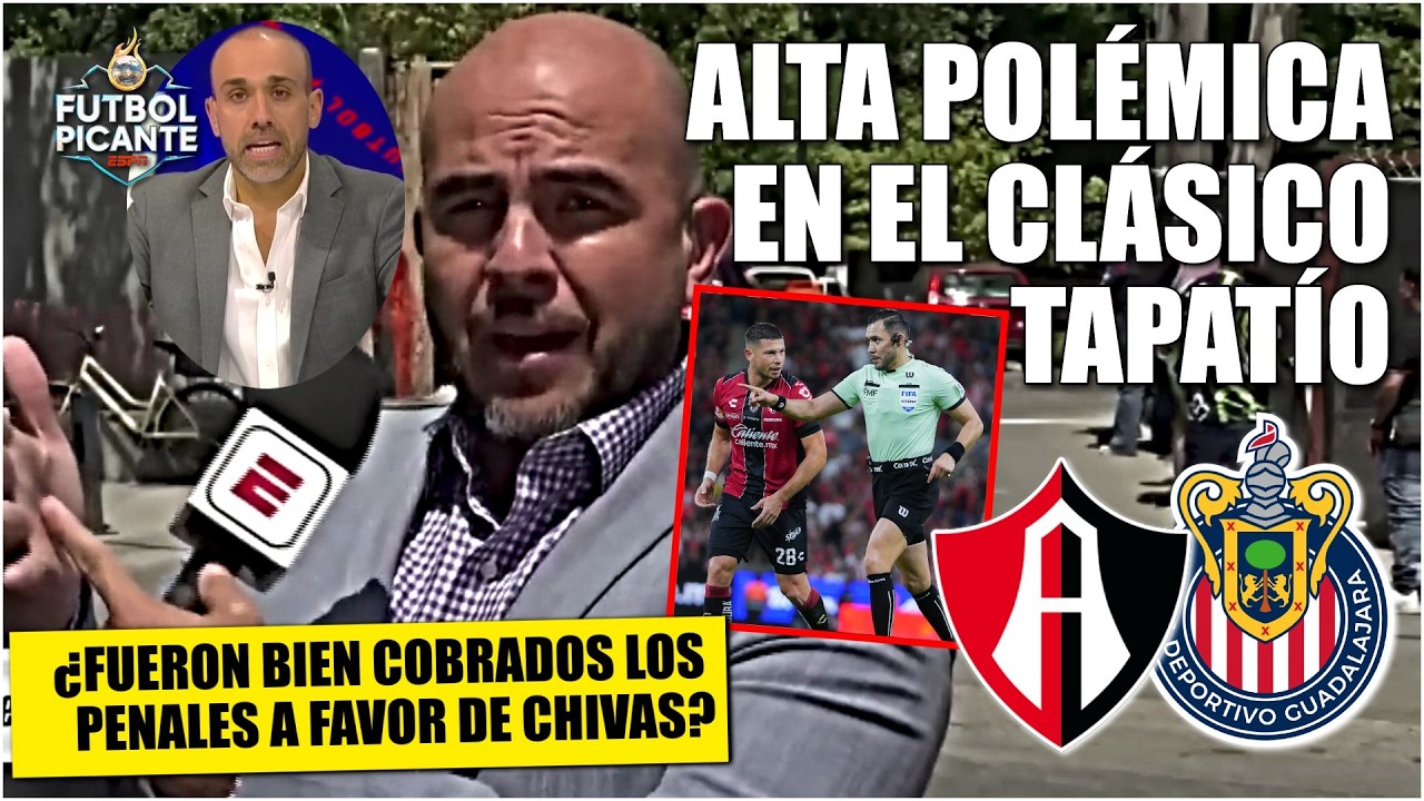 ¿AYUDARON A CHIVAS? Los POLÉMICOS PENALES en el juego vs ATLAS dan de que hablar | Futbol Picante