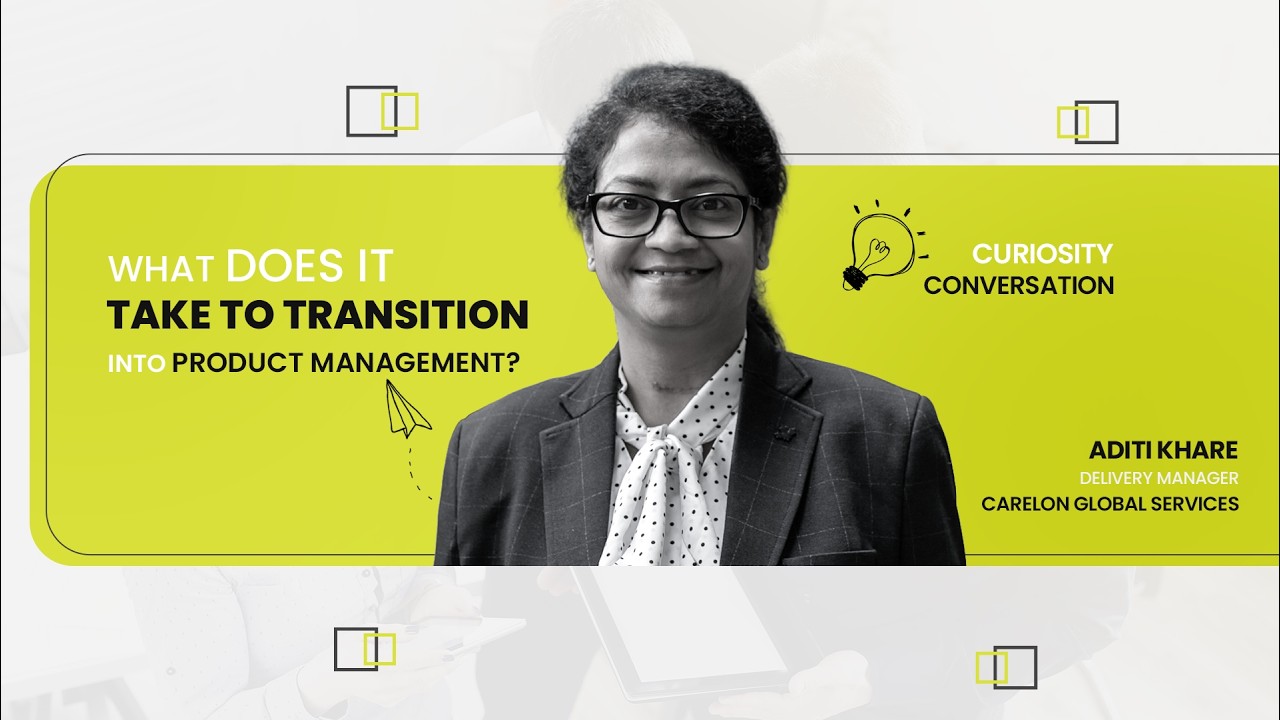 What Made Me Transition to Product Management? | EMBA 2026A - Aditi Khare