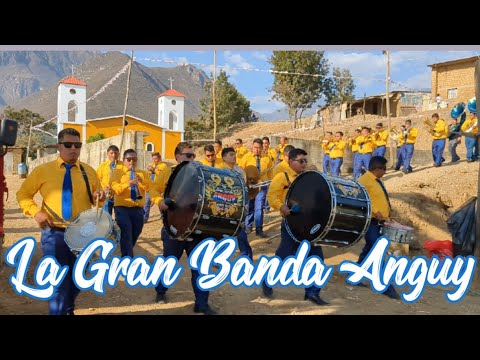 Entrada de La Gran Banda ANGUY a la Fiesta de CANCHAS 2023 (Temas Amantes -Arriba Perú -Mis Cuernos)