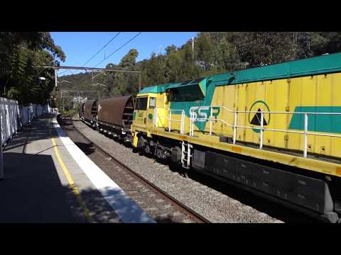 Triple CEY's with SSR TM02 loaded coal train - 29/7/17