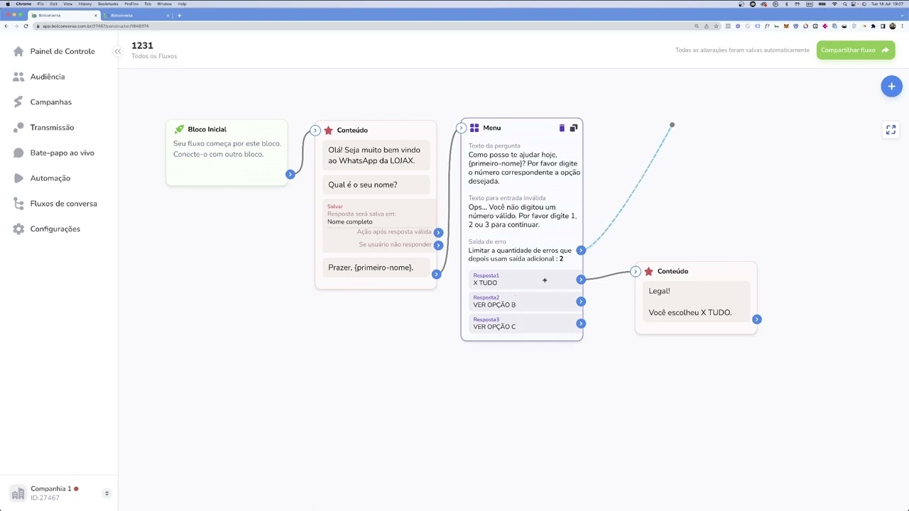 Qual É A Diferença Entre Menu Com Botões e Menu Numérico no BotConversa