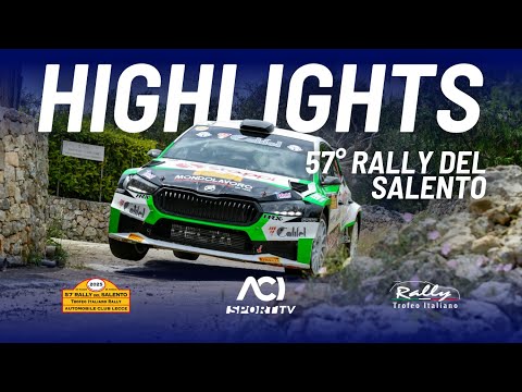 HIGHLIGHTS 57° RALLY del SALENTO - TROFEO ITALIANO RALLY 2025