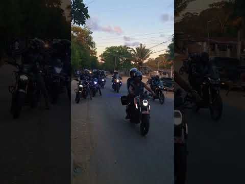Motociclistas en Trujillo Colón Honduras #yosoydelos7mil