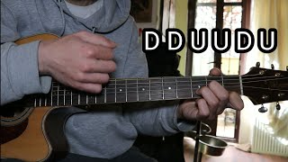 David Bowie-Man Who Sold The World-guitar lesson for beginners