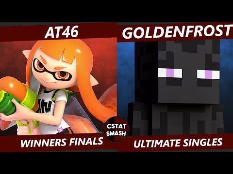 NO CAPS #19 - AT46 (Inkling) vs Goldenfrost (Steve) Winners Finals Super Smash Bros Ultimate